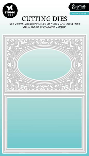 Studio Light - Stanzschablone "Floral Border Card" Dies