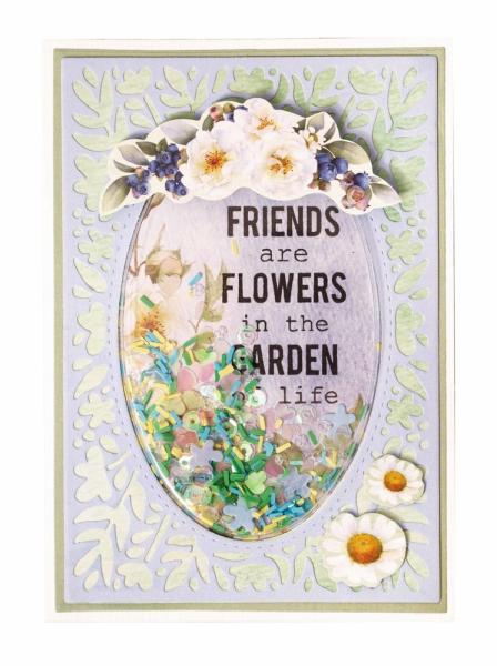 Studio Light - Stanzschablone "Floral Border Card" Dies