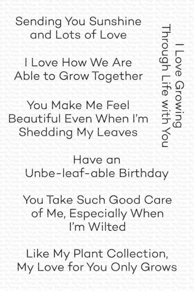 My Favorite Things Stempelset "Grow Together" Clear Stamps