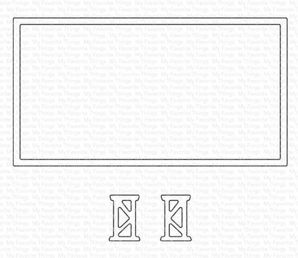 My Favorite Things - Stanzschablone "Movie Screen" Die-namics