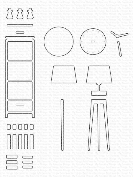 My Favorite Things - Stanzschablone "Room Décor" Die-namics