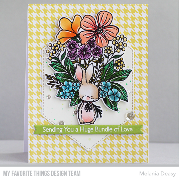 My Favorite Things - Designpapier "Springing for Houndstooth" Paper Pad 6x6 Inch - 24 Bogen