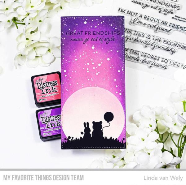 My Favorite Things Stempelset "At the Movies Friendship" Clear Stamps