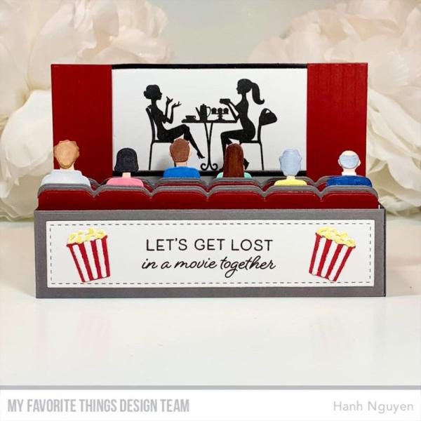 My Favorite Things Stempelset "At the Movies Friendship" Clear Stamps