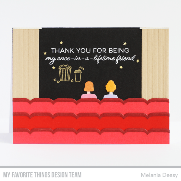 My Favorite Things Stempelset "At the Movies Friendship" Clear Stamps