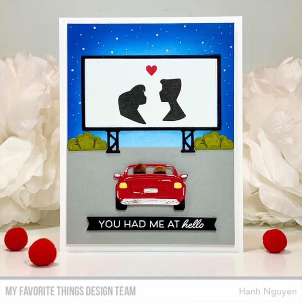 My Favorite Things Stempelset "At the Movies Romance" Clear Stamps