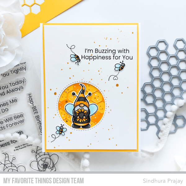 My Favorite Things - Stanzschablone "Buzzing with Happiness" Die-namics