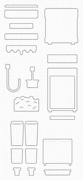 My Favorite Things - Stanzschablone "Concession Stand Basics" Die-namics