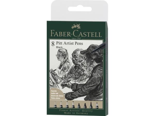 Faber Castell "Pitt Artist Pens Black"