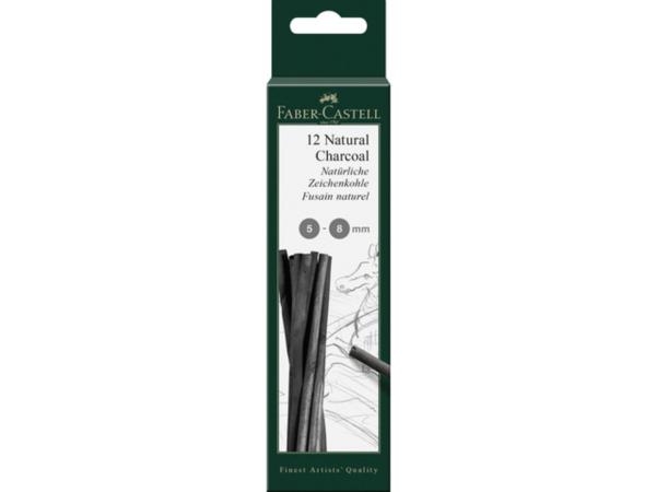 Faber Castell - Zeichenkohlestift "Natural Charcoal Sticks"