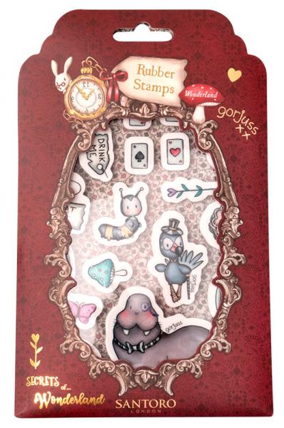 Studio Light Gorjuss - Stempelset "Wonderland" Cling Stamp 