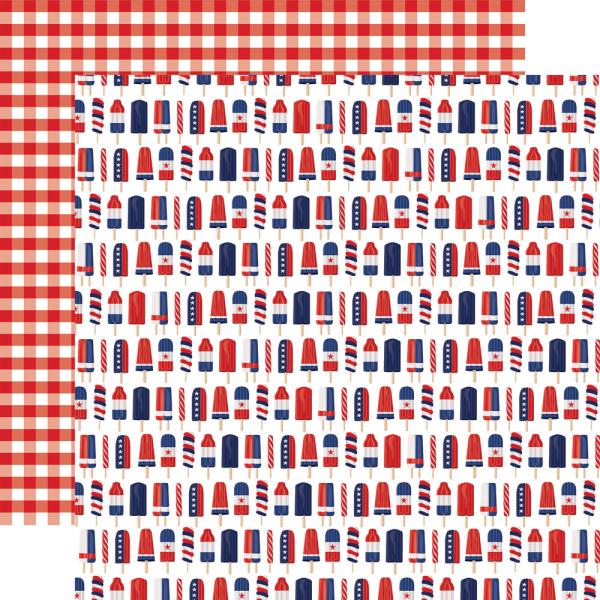 Carta Bella - Designpapier "Fourth Of July" Paper Pad 6x6 Inch - 24 Bogen