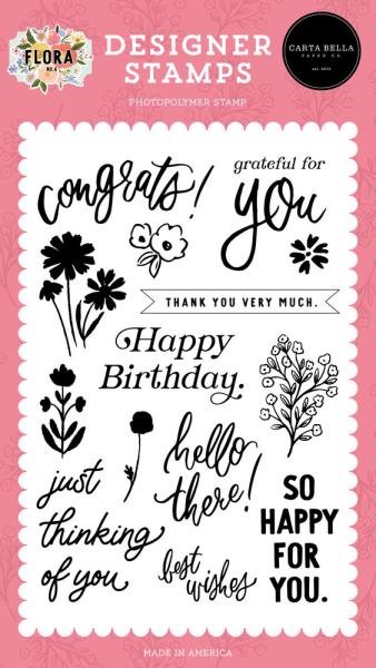 Carta Bella - Stempelset "Grateful For You" Clear Stamps