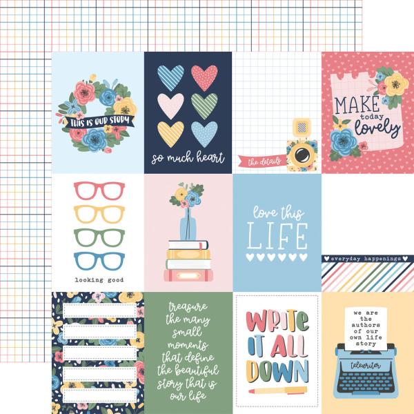 Echo Park - Designpapier "Our Story Matters" Paper Pack 6x6 Inch - 24 Bogen