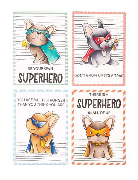 Creative Craft Lab - Studio Light - Stempelset "Super Buddy " Clear Stamps