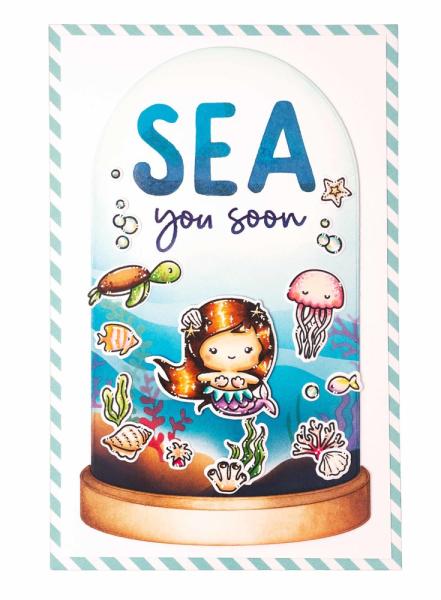 Studio Light - Stempel & Stanzschablone "Under the Sea" Stamp & Dies