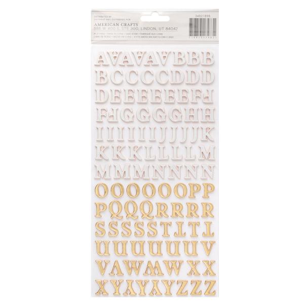 American Crafts - Aufkleber "Shimmers" Sticker