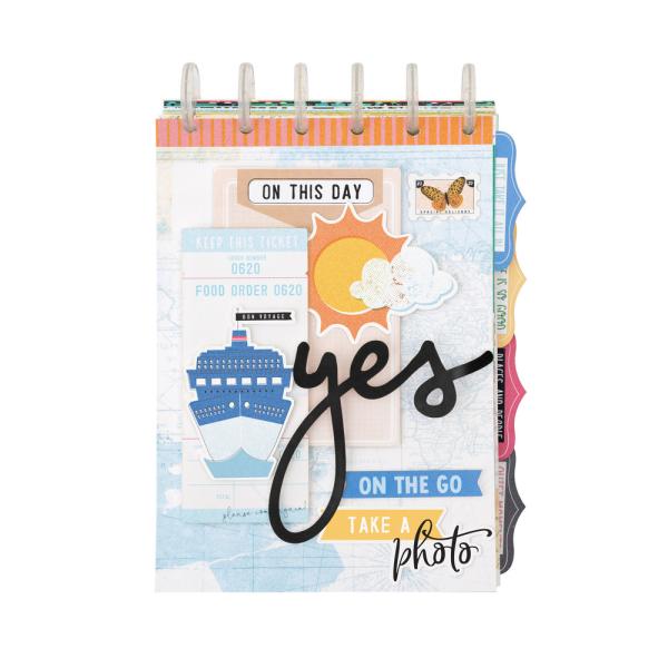 American Crafts - Designpapier "Where To Next" Paper Pack 6x8 Inch - 36 Bogen