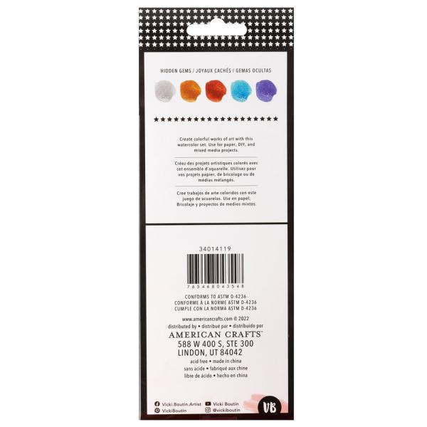 American Crafts  - Aquarellfarbe "Watercolor Hidden Gems"