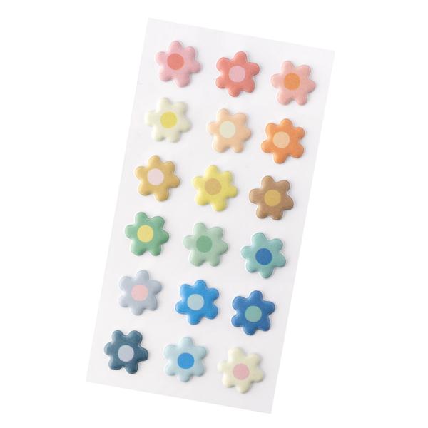 American Crafts - Aufkleber "Flower Child" Puffy Sticker