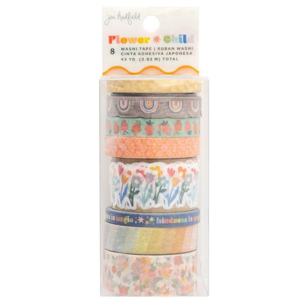 American Crafts - Decorative Tape "Flower Child" Washi Tape