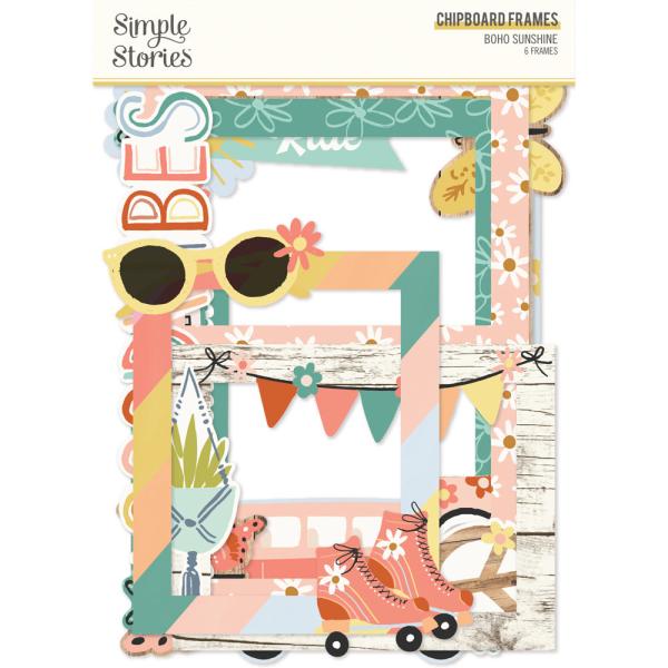 Simple Stories - Chipboard Frames "Boho Sunshine" 