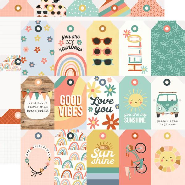 Simple Stories - Collections Kit "Boho Sunshine" 12 Bogen Designpapier