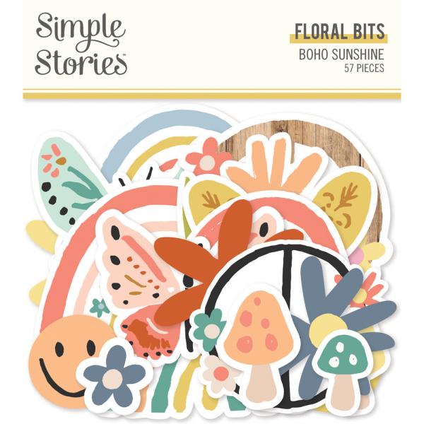 Simple Stories - Collectors Essential Kit "Boho Sunshine" 12 Bogen Designpapier