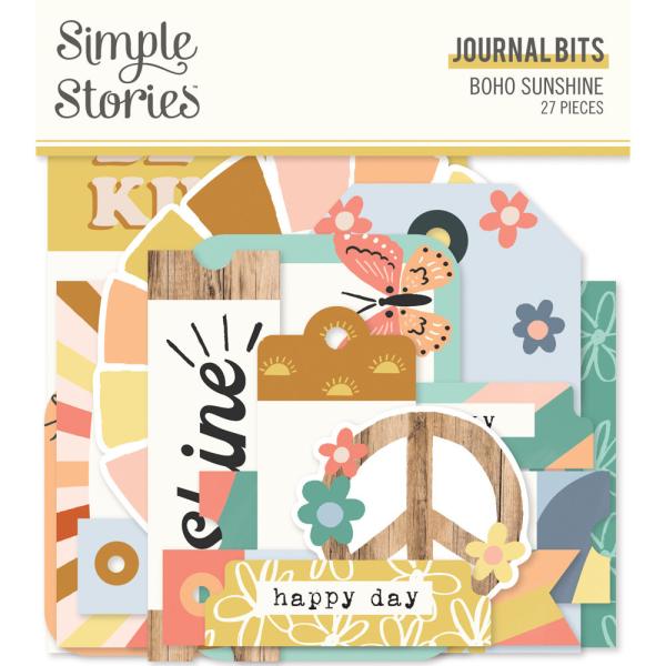 Simple Stories - Stanzteile "Boho Sunshine" Die Cuts