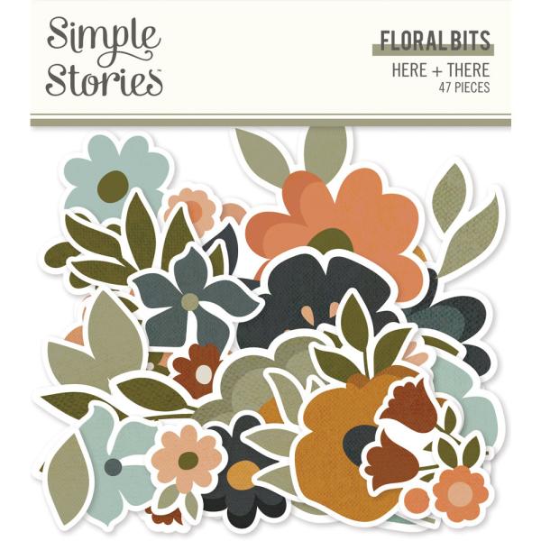 Simple Stories - Stanzteile "Here + There" Die Cuts