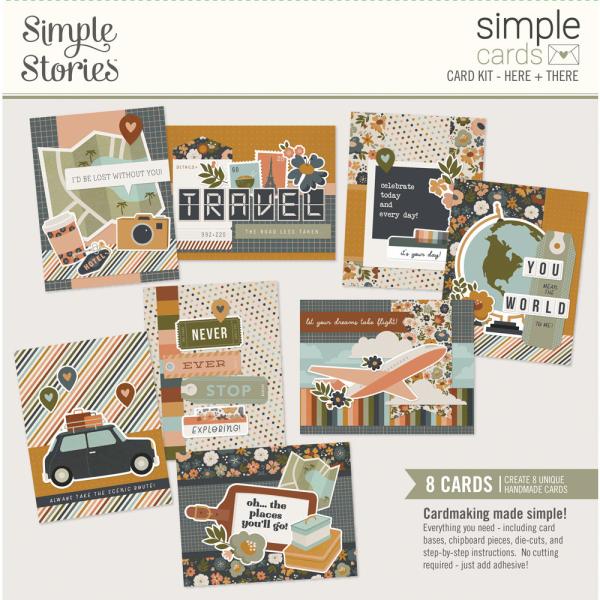 Simple Stories - Cards Kit "Here + There"