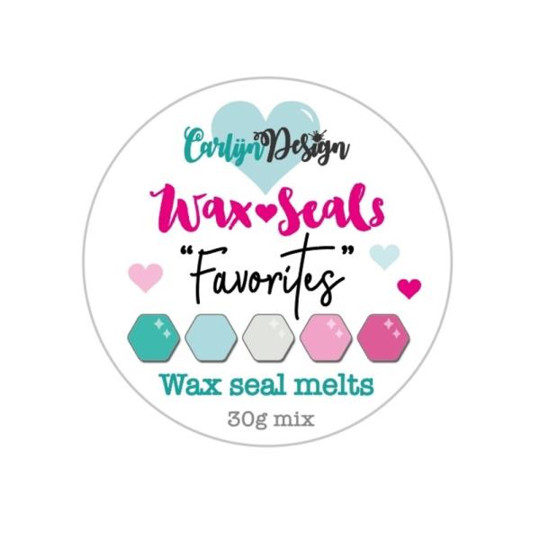 Carlijn Design - Wachsperlen "Favorites" Wax Seal Melts 30g