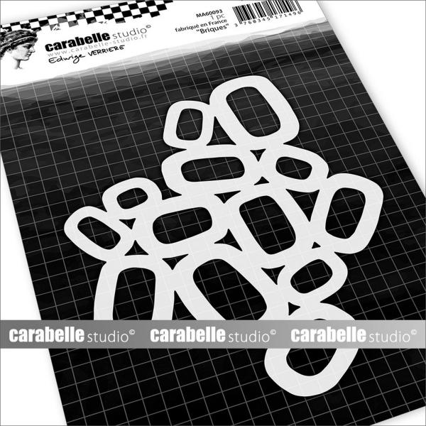 Carabelle Studio - Schablone A6 "Briques" Stencil