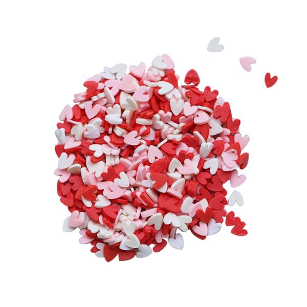 Dress My Craft - Streuteile "Little Hearts" Shaker Slices 30g