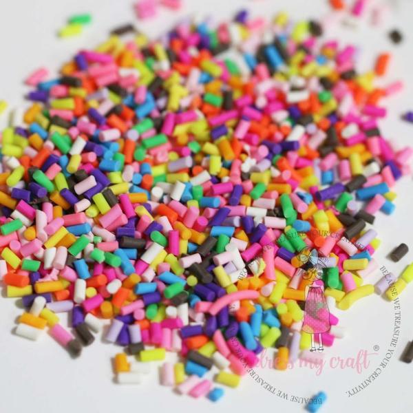 Dress My Craft - Streuteile "Sprinkle Crumbs" Shaker Slices 8g