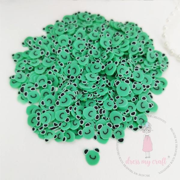 Dress My Craft - Streuteile "Froggy" Shaker Slices 8g