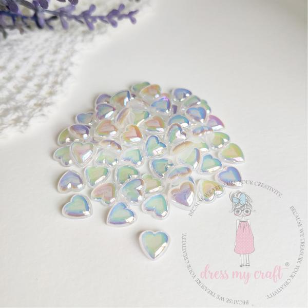 Dress My Craft - Streuteile Wassertropfen "Unicorn Heart" Droplets 8g