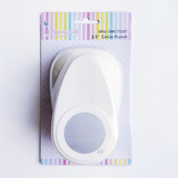 Dress My Craft - Motivstanzer "Circle" Punch ø 2,5 Inch