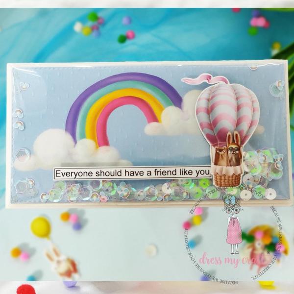 Dress My Craft - Collections Kit "Chickoo & Friends" Paper Pack