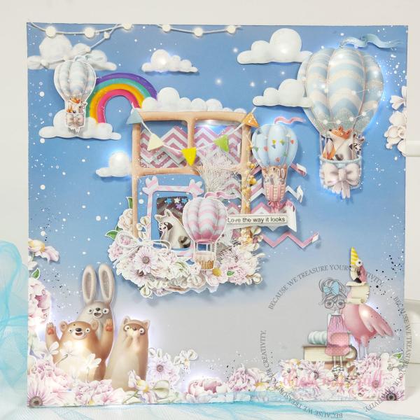 Dress My Craft - Collections Kit "Chickoo & Friends" Paper Pack