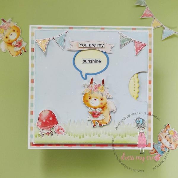 Dress My Craft - Designpapier "Kidland" Paper Pack 12x12 Inch - 24 Bogen