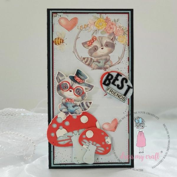 Dress My Craft - Designpapier "Kidland" Paper Pack 6x6 Inch - 24 Bogen