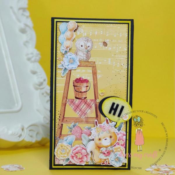 Dress My Craft - Designpapier "Kidland" Paper Pack 6x6 Inch - 24 Bogen