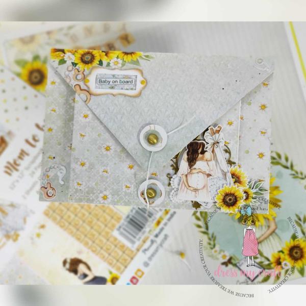 Dress My Craft - Designpapier "Mom To Be" Paper Pack 12x12 Inch - 24 Bogen