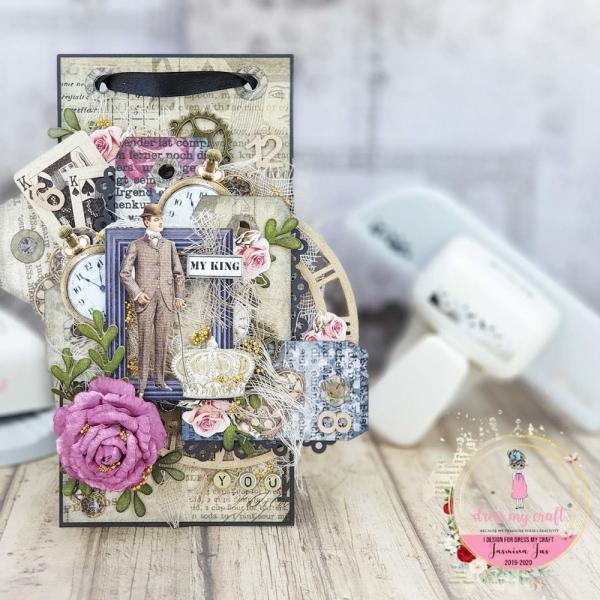 Dress My Craft - Designpapier "My Gentleman" Paper Pack 12x12 Inch - 24 Bogen