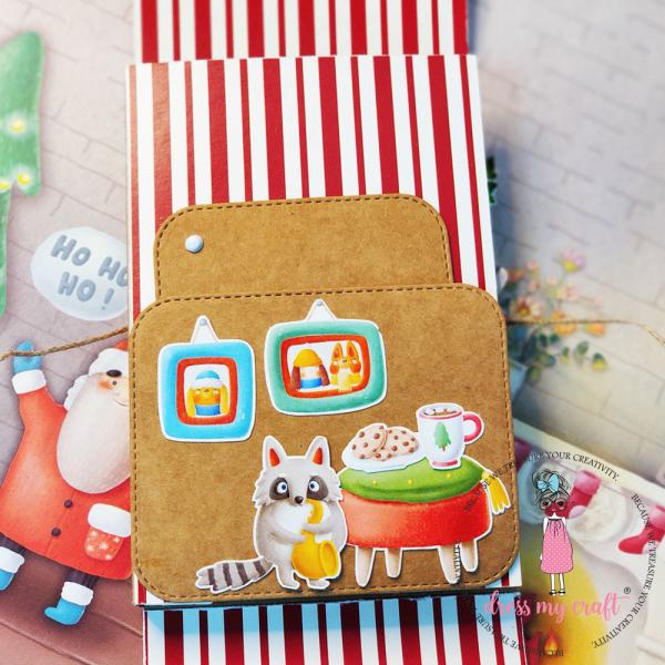 Dress My Craft - Designpapier "Christmas & Jinnie" Paper Pack 6x6 Inch - 24 Bogen