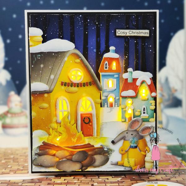 Dress My Craft - Designpapier "Christmas & Jinnie" Paper Pack 6x6 Inch - 24 Bogen