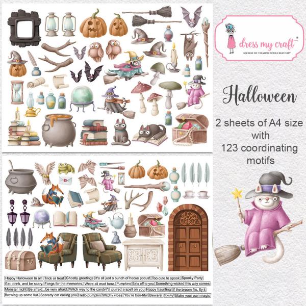 Dress My Craft - Collection Kit "Halloween" Paper Pack