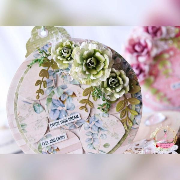 Dress My Craft - Designpapier "Romantic Roses" Paper Pack 6x6 Inch - 24 Bogen