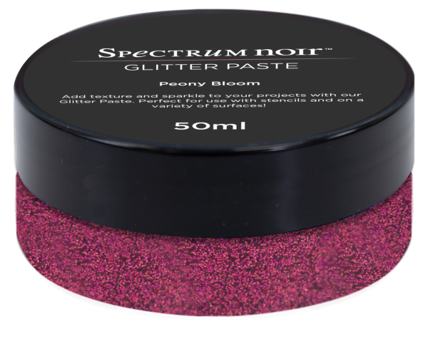 Spectrum Noir - Glitter Paste "Peony Bloom" 50ml